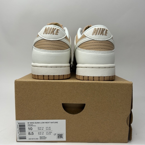 Nike Dunk Low WMNS Next Nature “Hemp/Beige Sail” 2023 - Picture 4 of 4